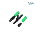 SC/APC FAST CONECTOR MATERIAL:PC  CONECTOR RAPIDO ENRROSCADO VERDE Código: 162