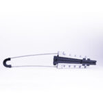 CLAMP D/CARCASA DE ALUMIO PARA FIBRA MODELO: PAL 1500 TOTAL LENGTH: 300MM, DIAMETRO DEL CABLE A JUEGO:12-14MM PICO DE CARGA:7KN Código: 487